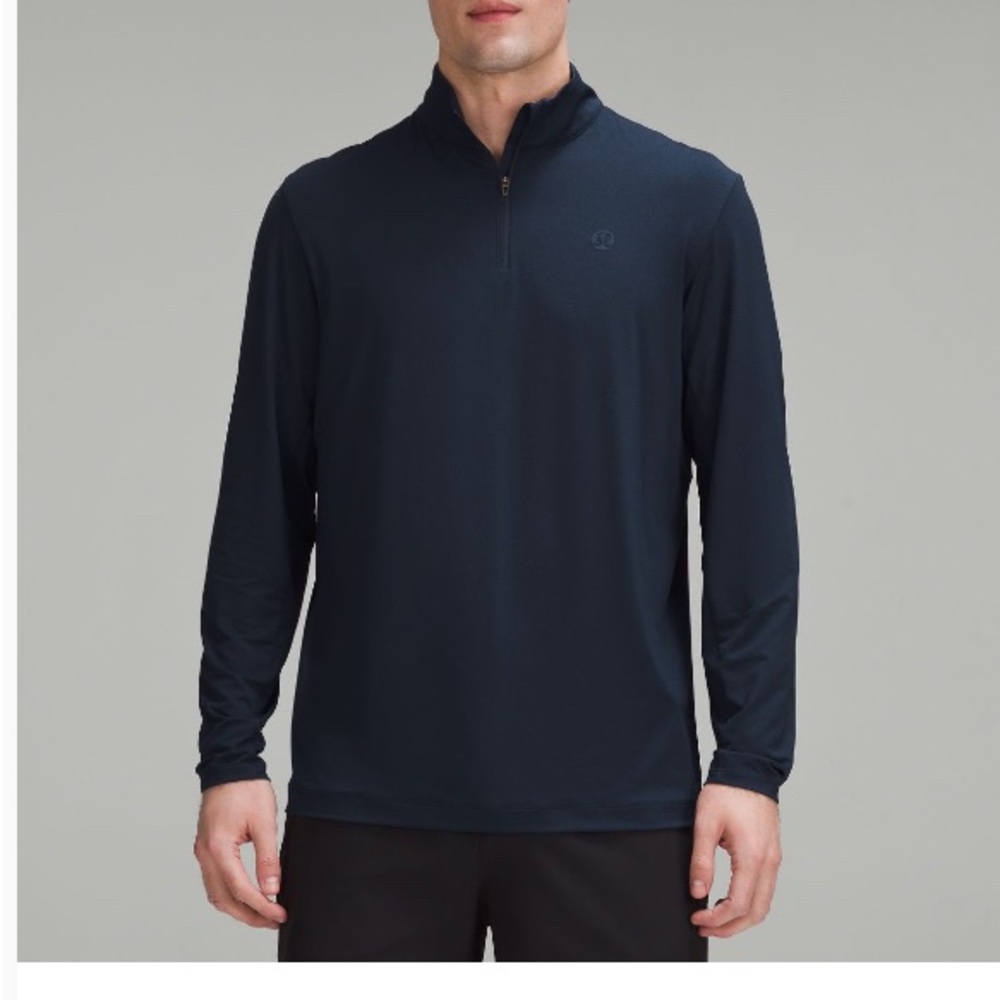 Lululemon logo sport half-zip